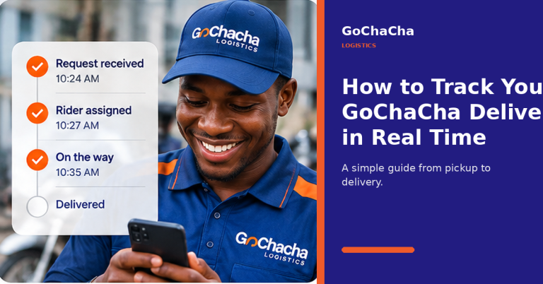 How to Track Your GoChaCha Delivery in Real Time